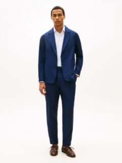 New York Label Performance Air Dot Boxy Blazer — Blue 3
