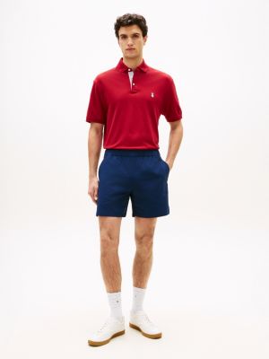 short dover performance en seersucker blue pour hommes tommy hilfiger