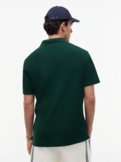Classic Fit Knit Collar Polo Shirt — Green 4