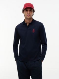 TH Crest Regular Fit Polo Shirt — Blue 1