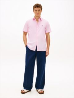 TH Flex Regular Fit Short Sleeve Shirt — Pink 3