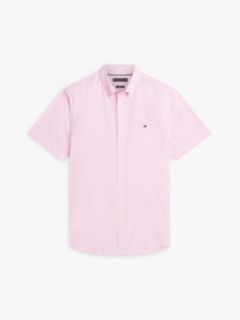 TH Flex Regular Fit Short Sleeve Shirt — Pink 5