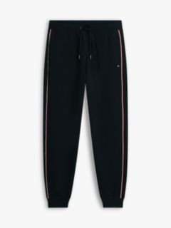 Global Stripe Cuffed Leg Joggers — Blue 5