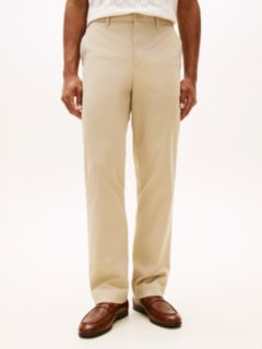 Dover Regular Straight Leg Twill Chinos — Khaki 2