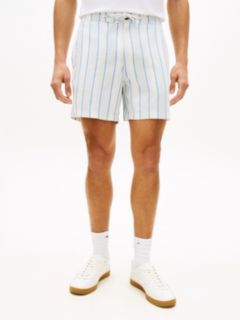 Dover Regular Straight Open Weave Dobby Shorts — Blue 2