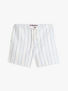 Dover Regular Straight Open Weave Dobby Shorts — Blue 5
