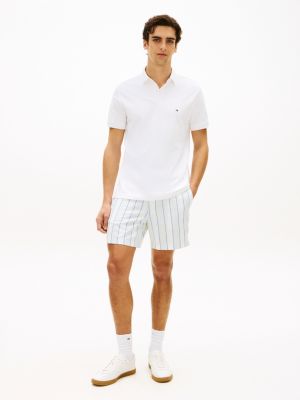 blue dover open weave dobby 8 inseam shorts for men tommy hilfiger