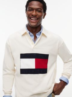Flag Logo Relaxed Rugby Shirt — Yellow 3