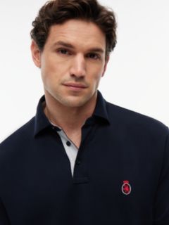 Heritage Classic Fit Crest Polo Shirt — Blue 3