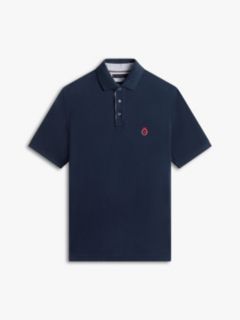 Heritage Classic Fit Crest Polo Shirt — Blue 5