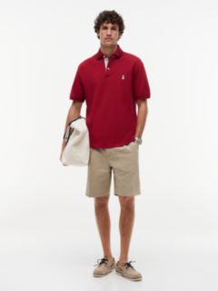 Heritage Classic Fit Crest Polo Shirt — Red 2