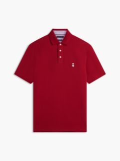 Heritage Classic Fit Crest Polo Shirt — Red 5