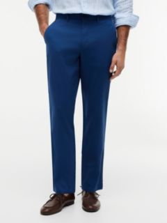 Denton Slim Straight Honeycomb Texture Chinos — Blue 1