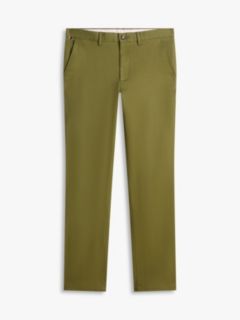 Denton Slim Straight Honeycomb Texture Chinos — Green 5