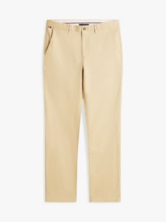 Denton Slim Straight Honeycomb Texture Chinos — Khaki 5