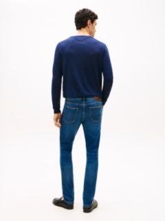 Bleecker Slim Whiskered Jeans — Blue 5