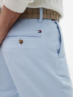 Denton Slim Straight Open Structured Chinos — Blue 3