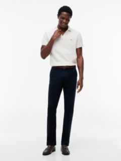 Denton Slim Straight Open Structured Chinos — Blue 2