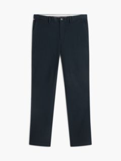 Denton Slim Straight Open Structured Chinos — Blue 5