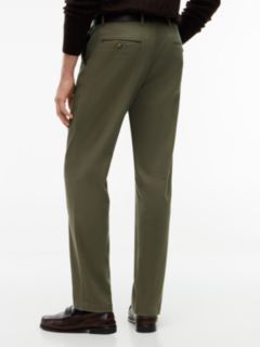 Denton Slim Straight Open Structured Chinos — Green 4