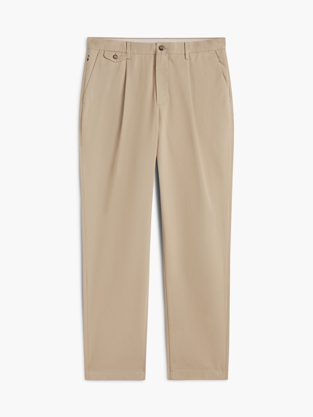 Harlem Tech Tapered Twill Chinos — Khaki