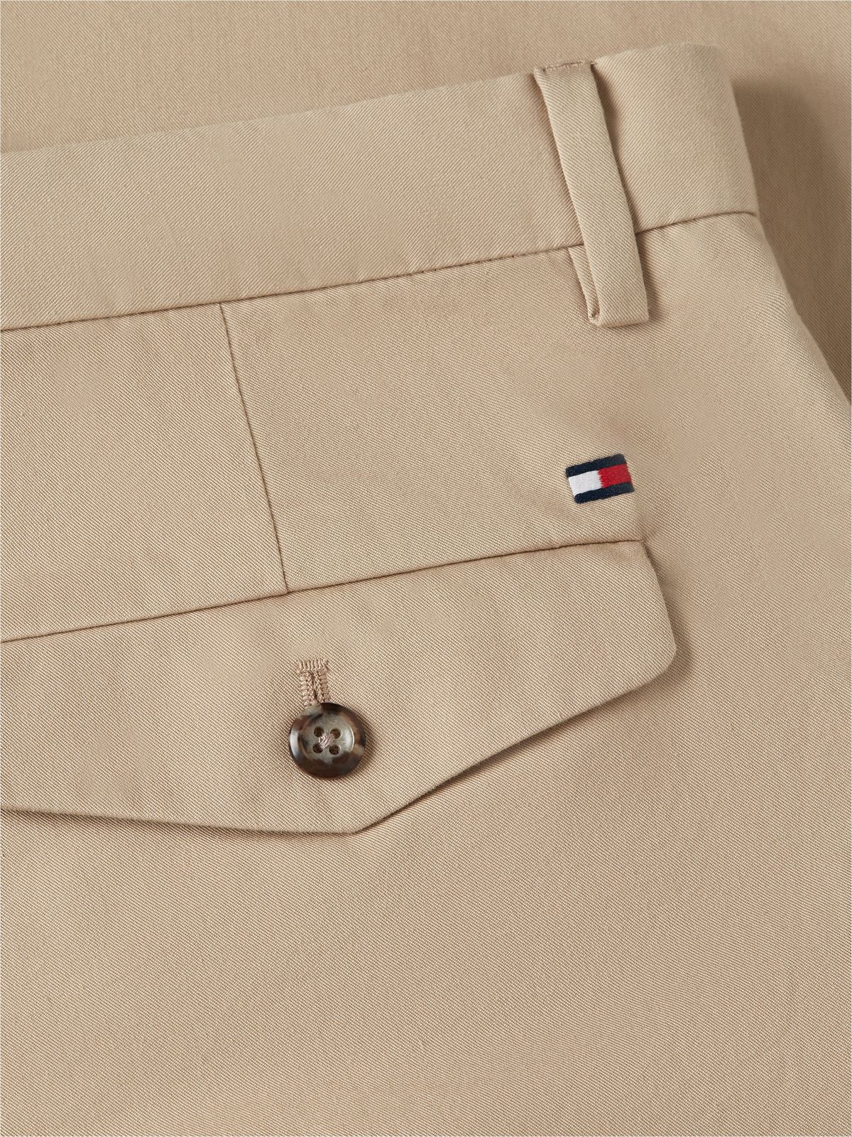 Harlem Tech Tapered Twill Chinos — Khaki