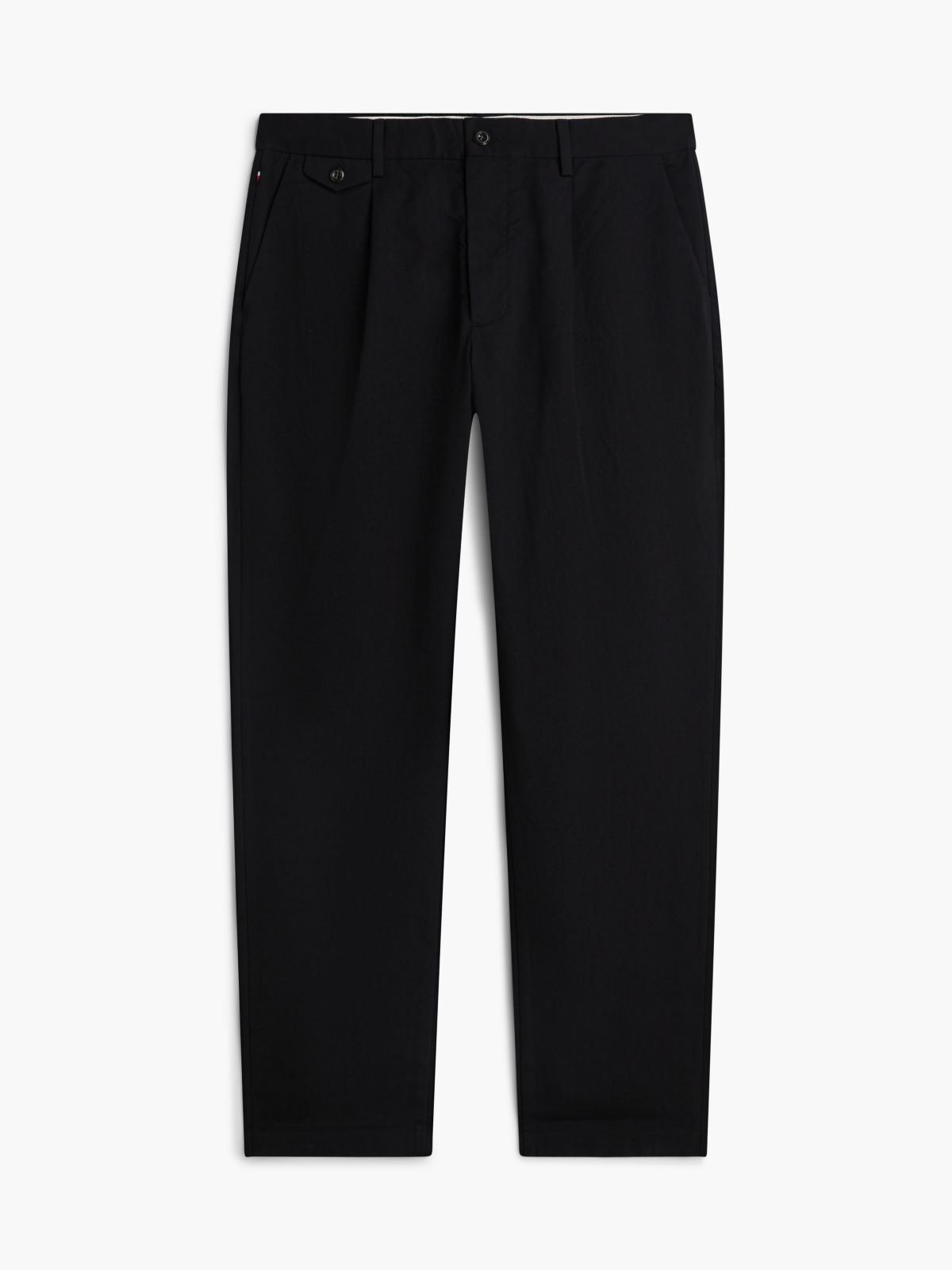 Harlem Tech Tapered Twill Chinos — Black