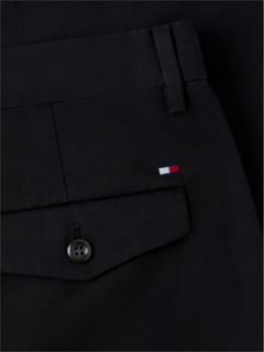 Harlem Tech Tapered Twill Chinos — Black 6