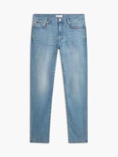 Bleecker Slim Whiskered Jeans — Blue 6