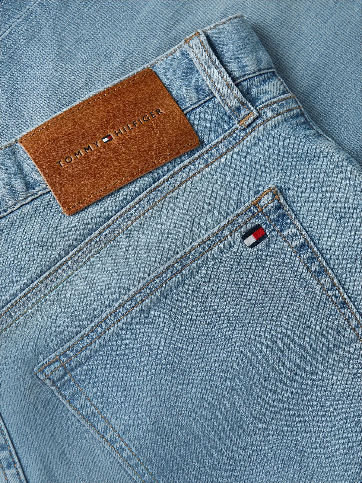 Bleecker Slim Whiskered Jeans — Blue