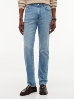 Bleecker Slim Whiskered Jeans — Blue 1