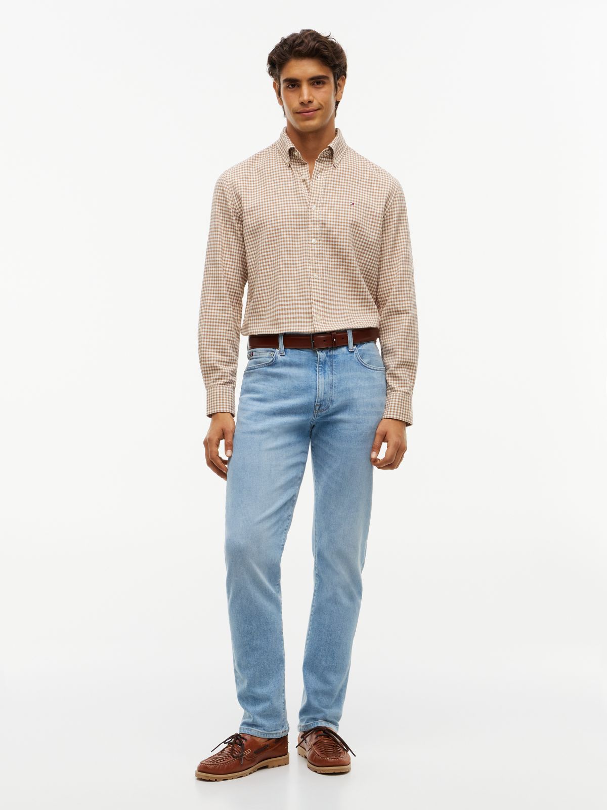Denton Slim Straight Jeans — Blue