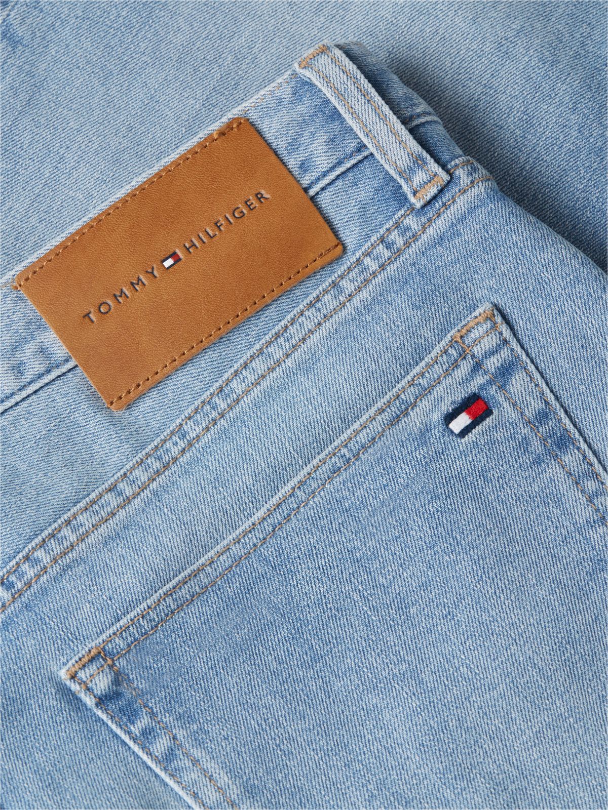 Denton Slim Straight Jeans — Blue