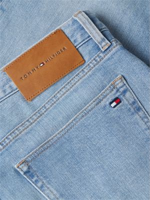 blue denton slim straight jeans for men tommy hilfiger