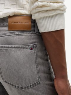 Dover Regular Straight Faded Jeans — Grey 3