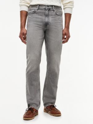  dover faded regular straight jeans for men tommy hilfiger