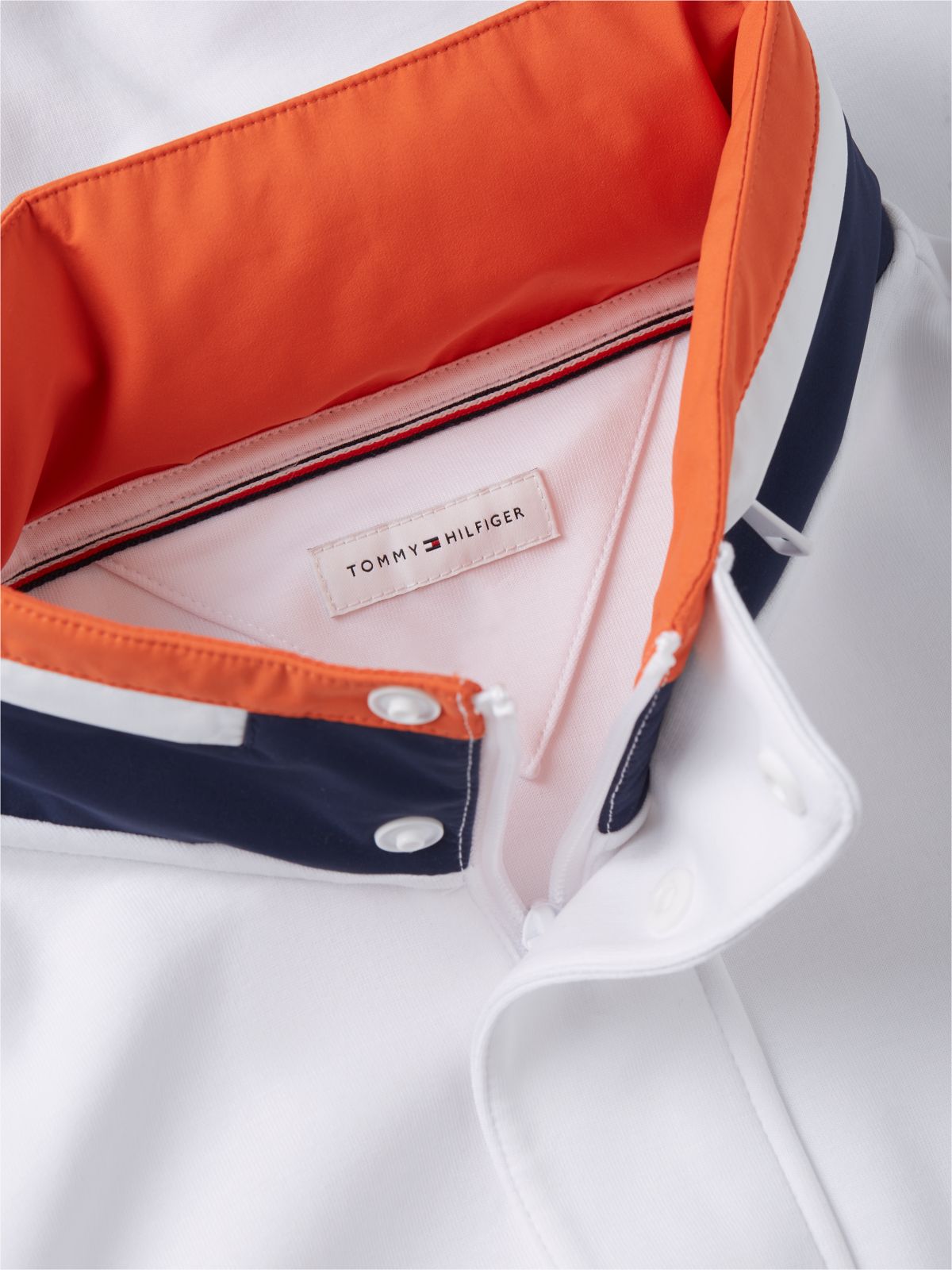 Logo Sleeve Quarter-Zip Sweatshirt — White