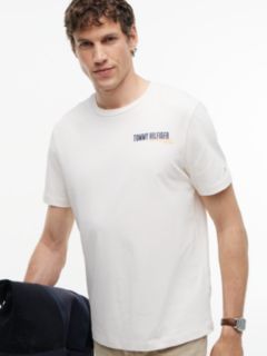 Back Graphic Jersey T-Shirt — White 3