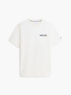 Back Graphic Jersey T-Shirt — White 5