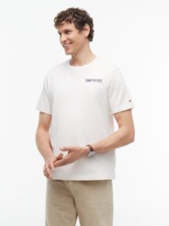 Back Graphic Jersey T-Shirt — White 1