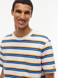 Mixed Stripe Relaxed Jersey T-Shirt — Multi 3