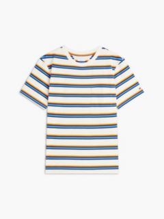 Mixed Stripe Relaxed Jersey T-Shirt — Multi 5