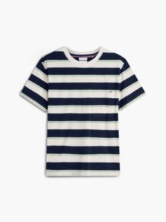 Mixed Stripe Relaxed Jersey T-Shirt — Multi 5
