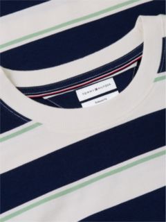 Mixed Stripe Relaxed Jersey T-Shirt — Multi 6