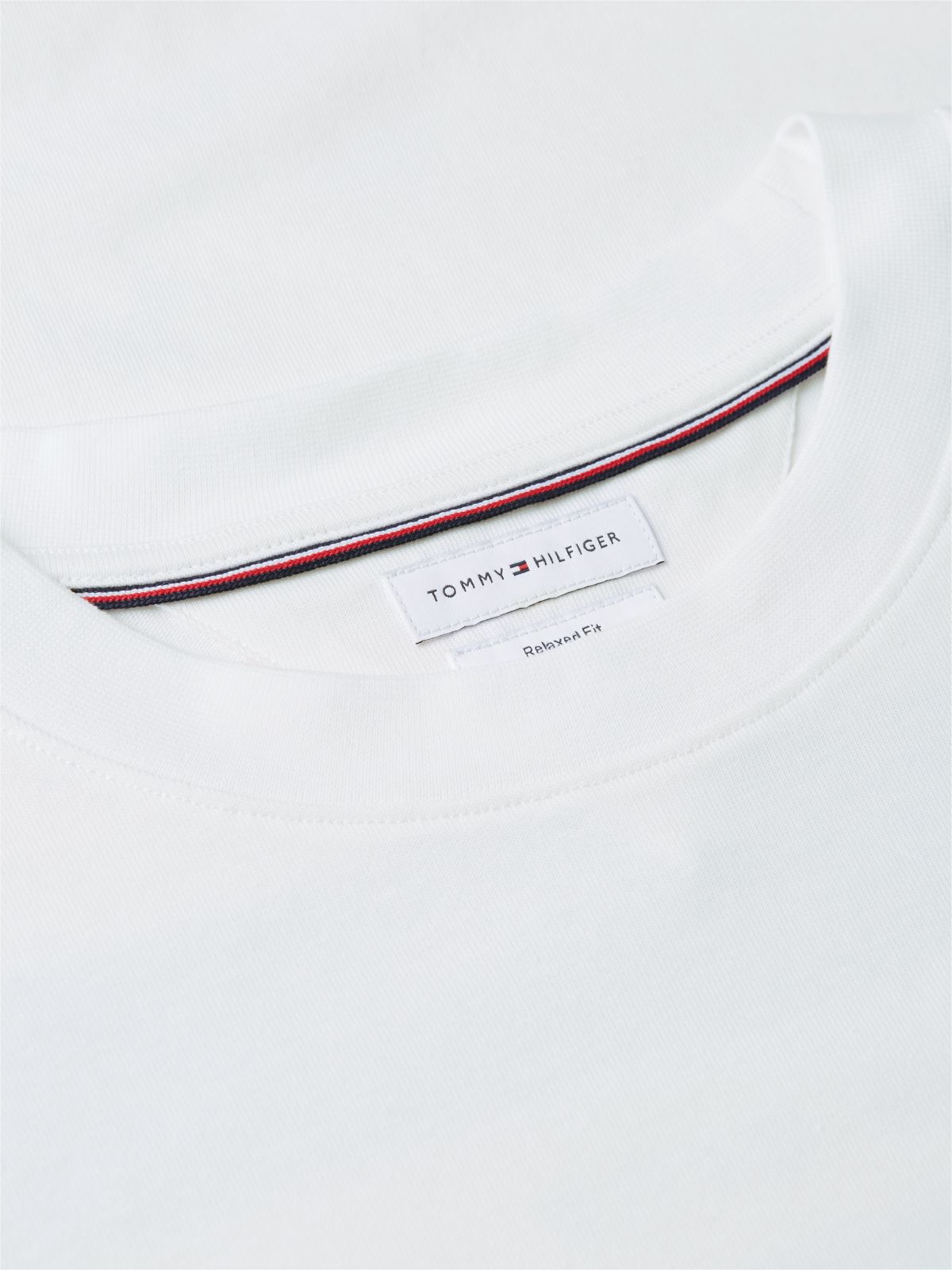 Logo Colour-Blocked Relaxed T-Shirt — White