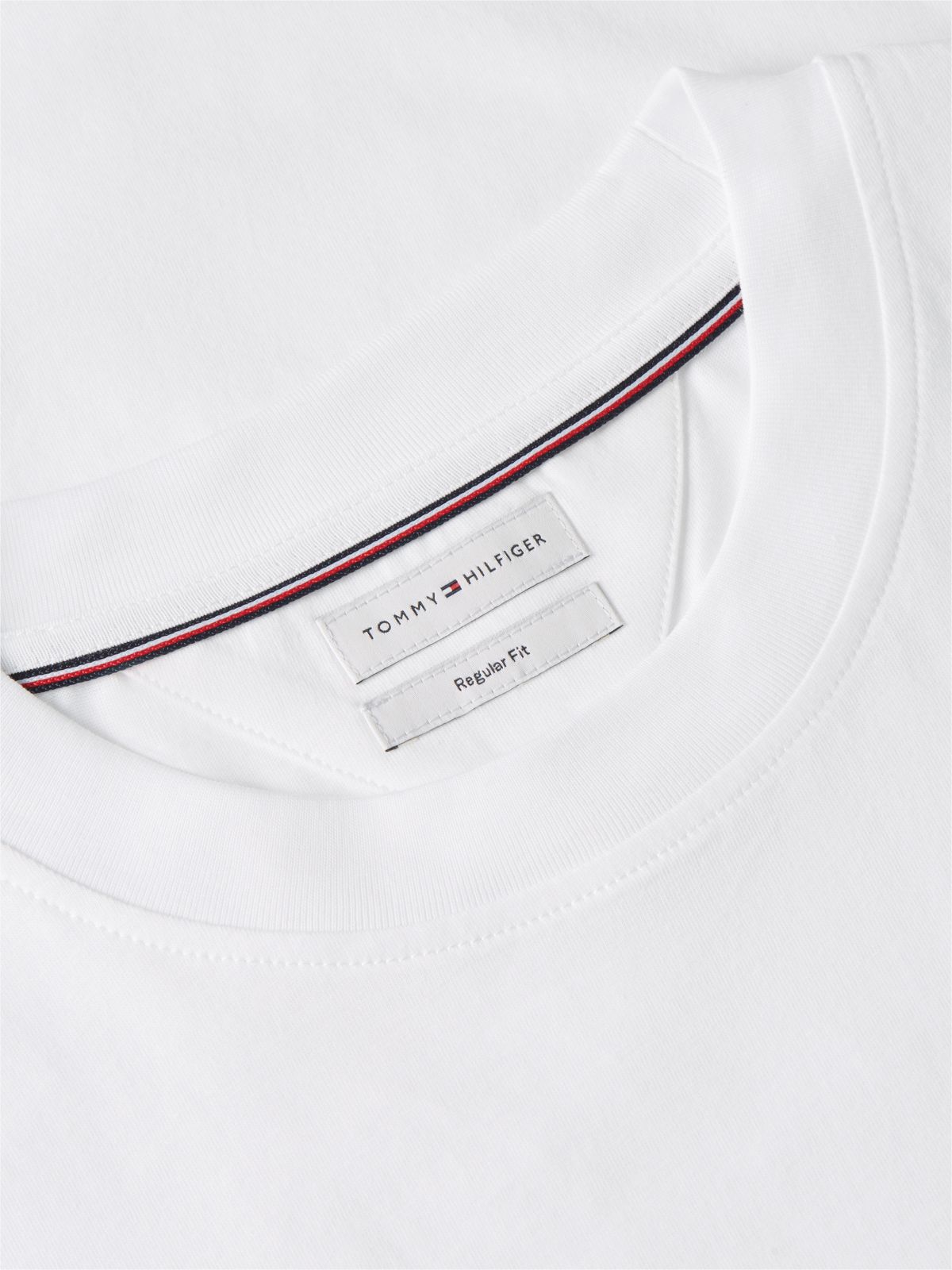 Back Graphic Jersey Crew Neck T-Shirt — White