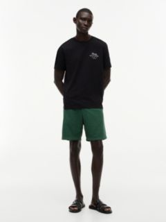 Logo Jersey Crew Neck T-Shirt — Black 2