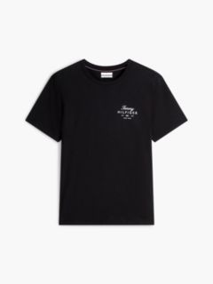 Logo Jersey Crew Neck T-Shirt — Black 5