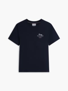 Logo Jersey Crew Neck T-Shirt — Blue 5