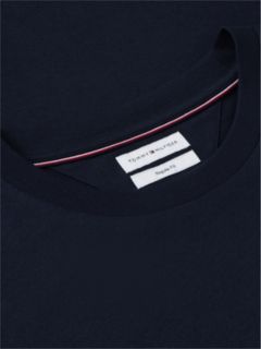 Logo Jersey Crew Neck T-Shirt — Blue 6